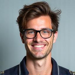 Photo de Luc Dubois, jeune et dynamique professeur de français